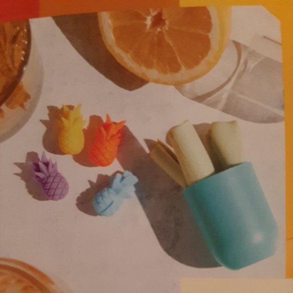 Silligoose Portable Silicone Straw Carry Case Drink Markers Ellens Be Kind Box - Picture 5 of 6